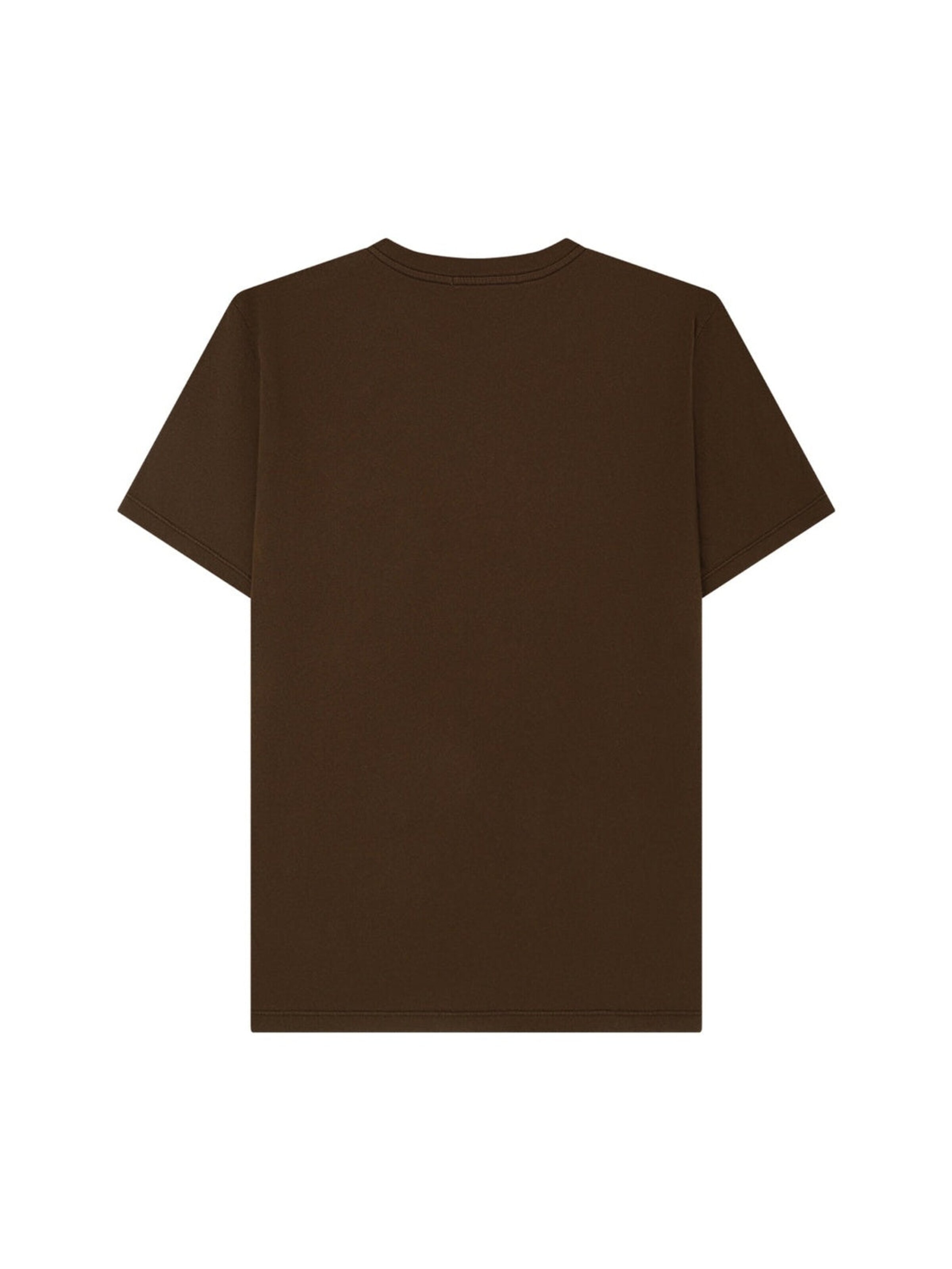 Laurent Vergne Shirt 'Thierry T-Shirt - Brown' in Brown