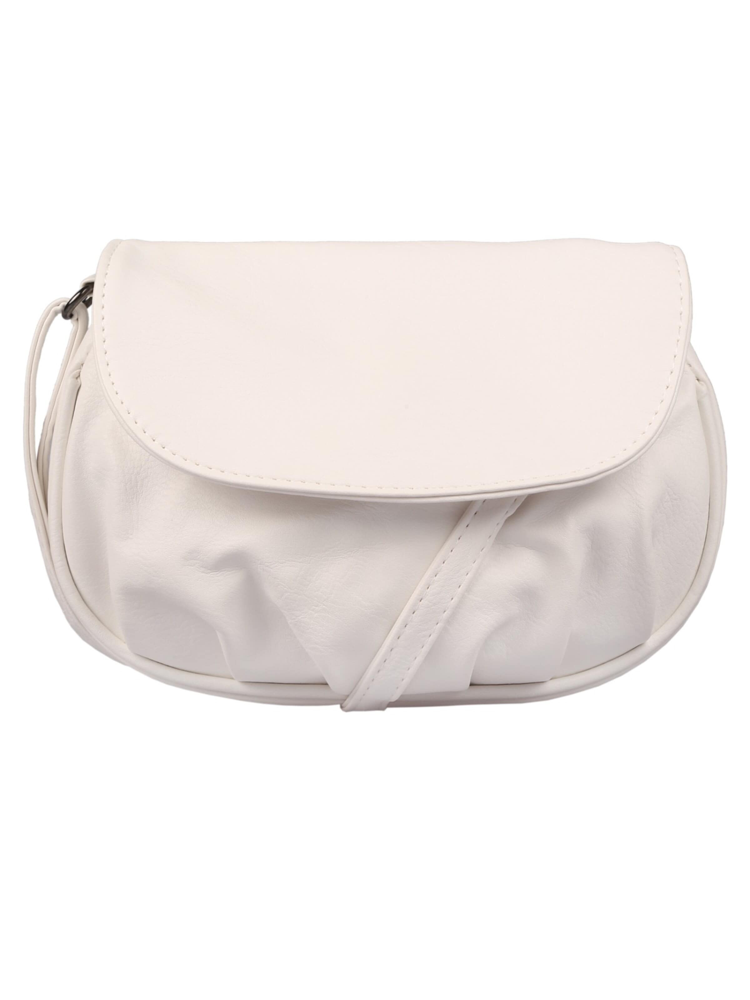 Christian Wippermann Crossbody Bag in White: front
