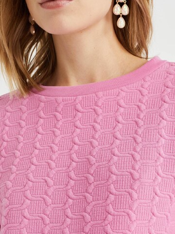 WE Fashion Sweatshirt in Roze