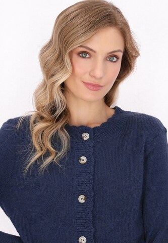 DreiMaster Vintage Strickjacke in Blau