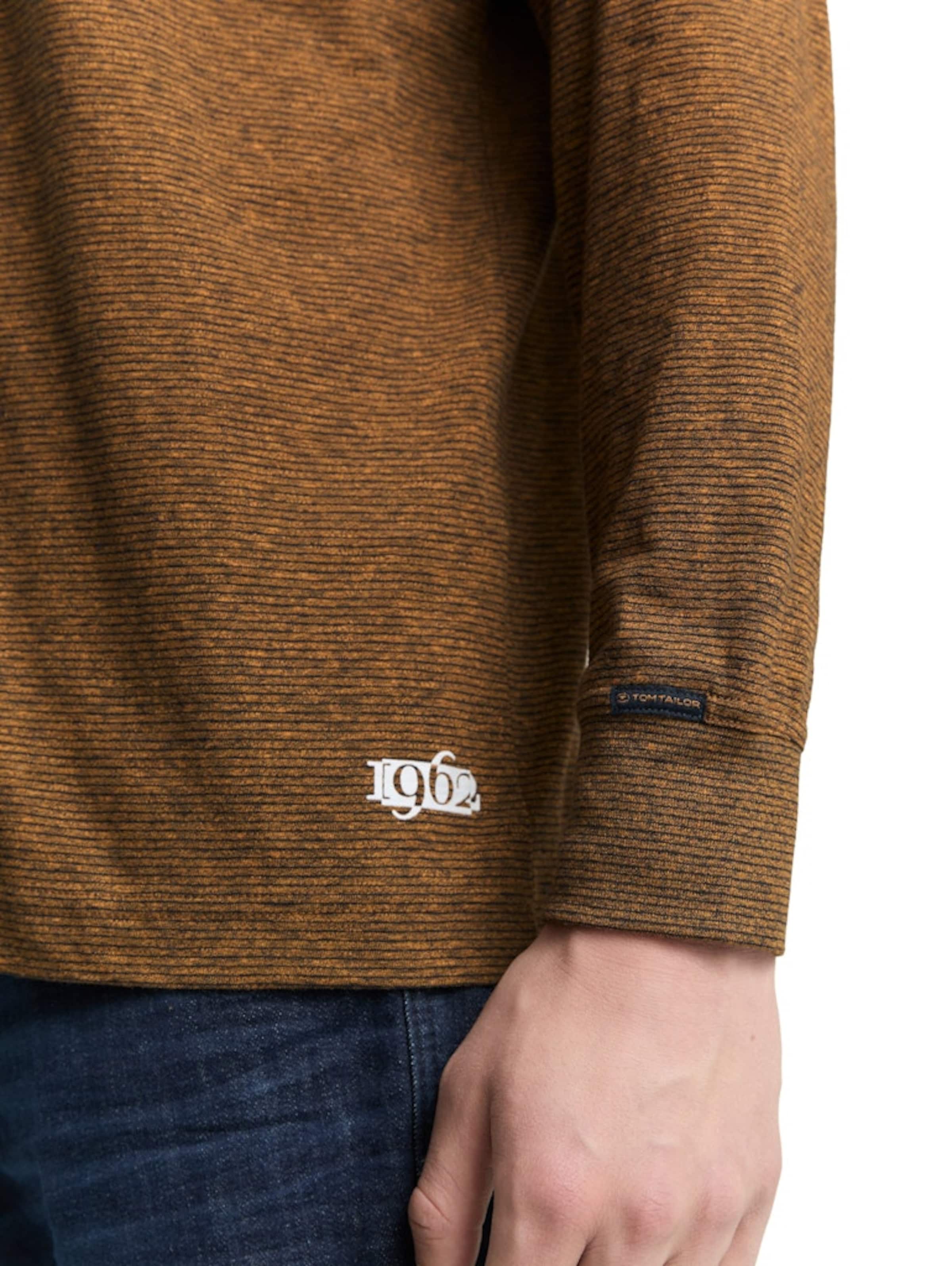 TOM TAILOR Футболка в Коричневый