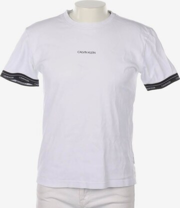 Calvin Klein Shirt in S in White: front