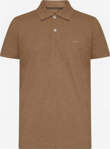 Pull-over ' NickySi ' Signal en beige : devant