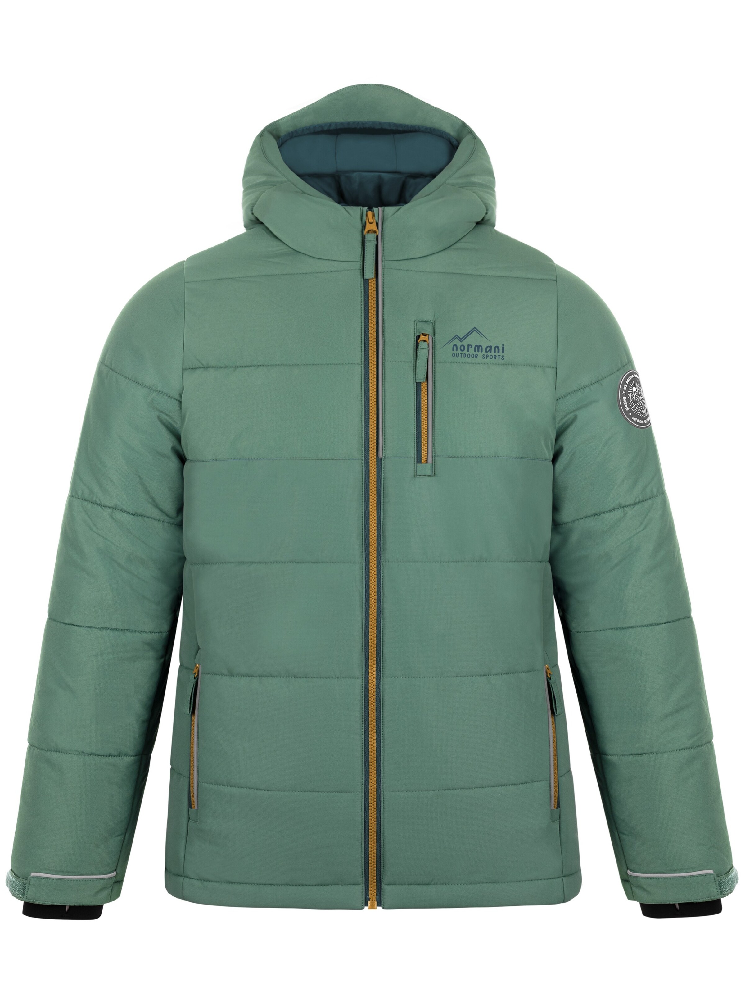Veste fonctionnelle 'Yakutat' normani en vert : devant