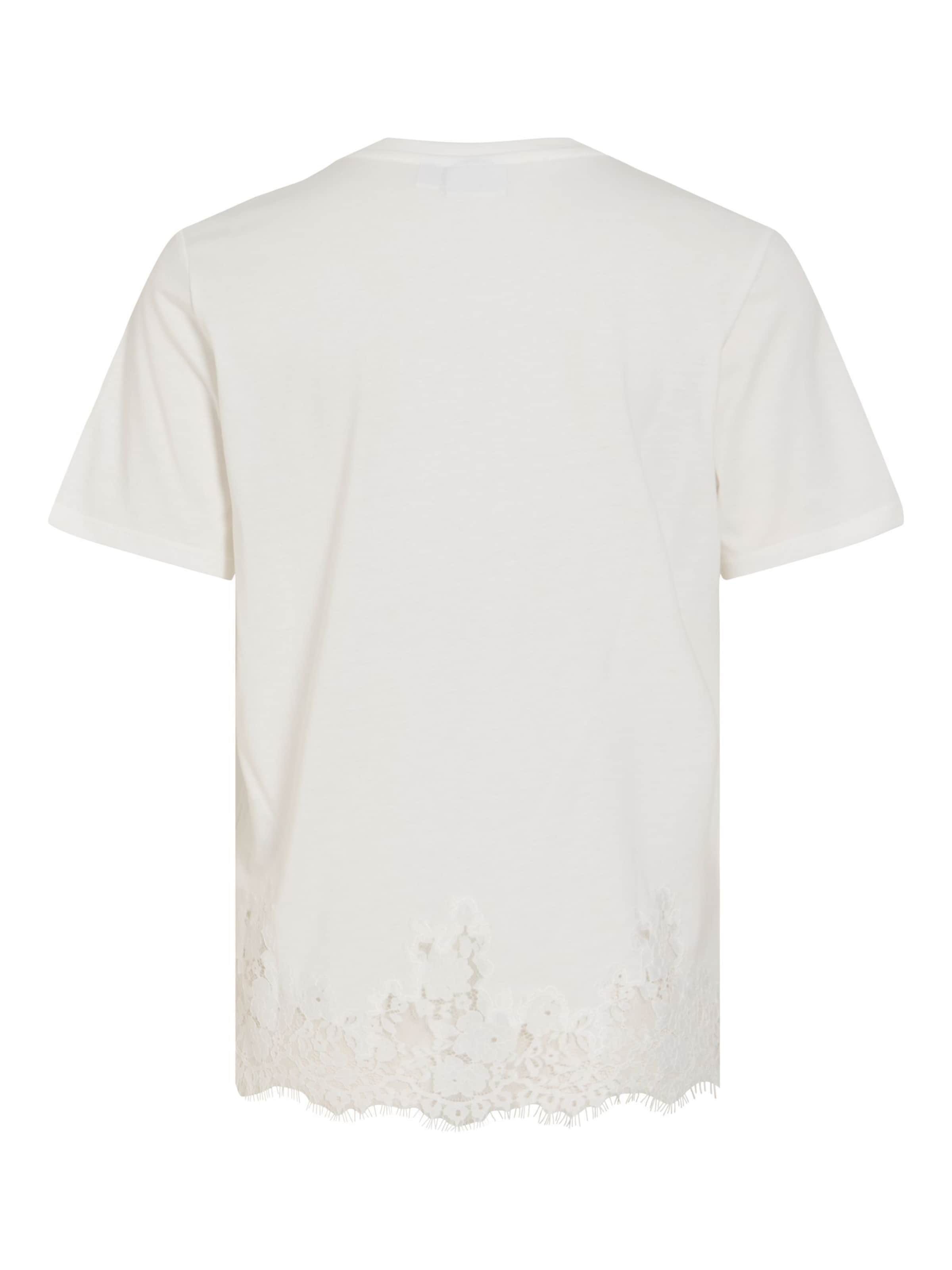 VILA - Camiseta en blanco