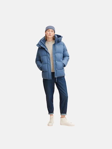 TOM TAILOR Winter Jacket in Blue