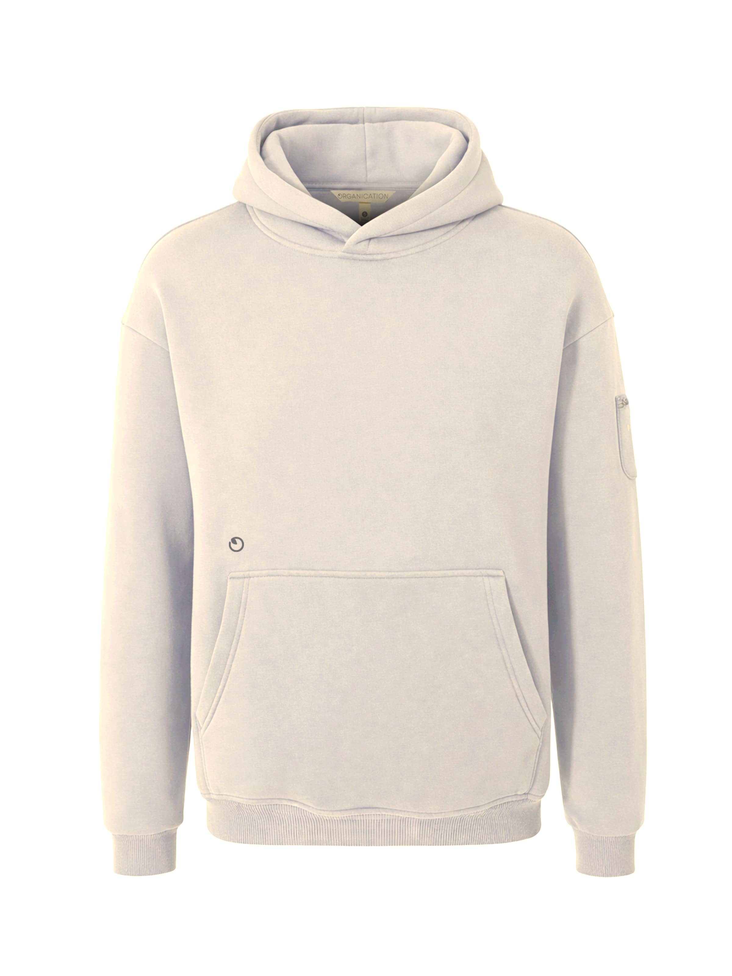 Organication Sweatshirt in Beige: Vorderseite