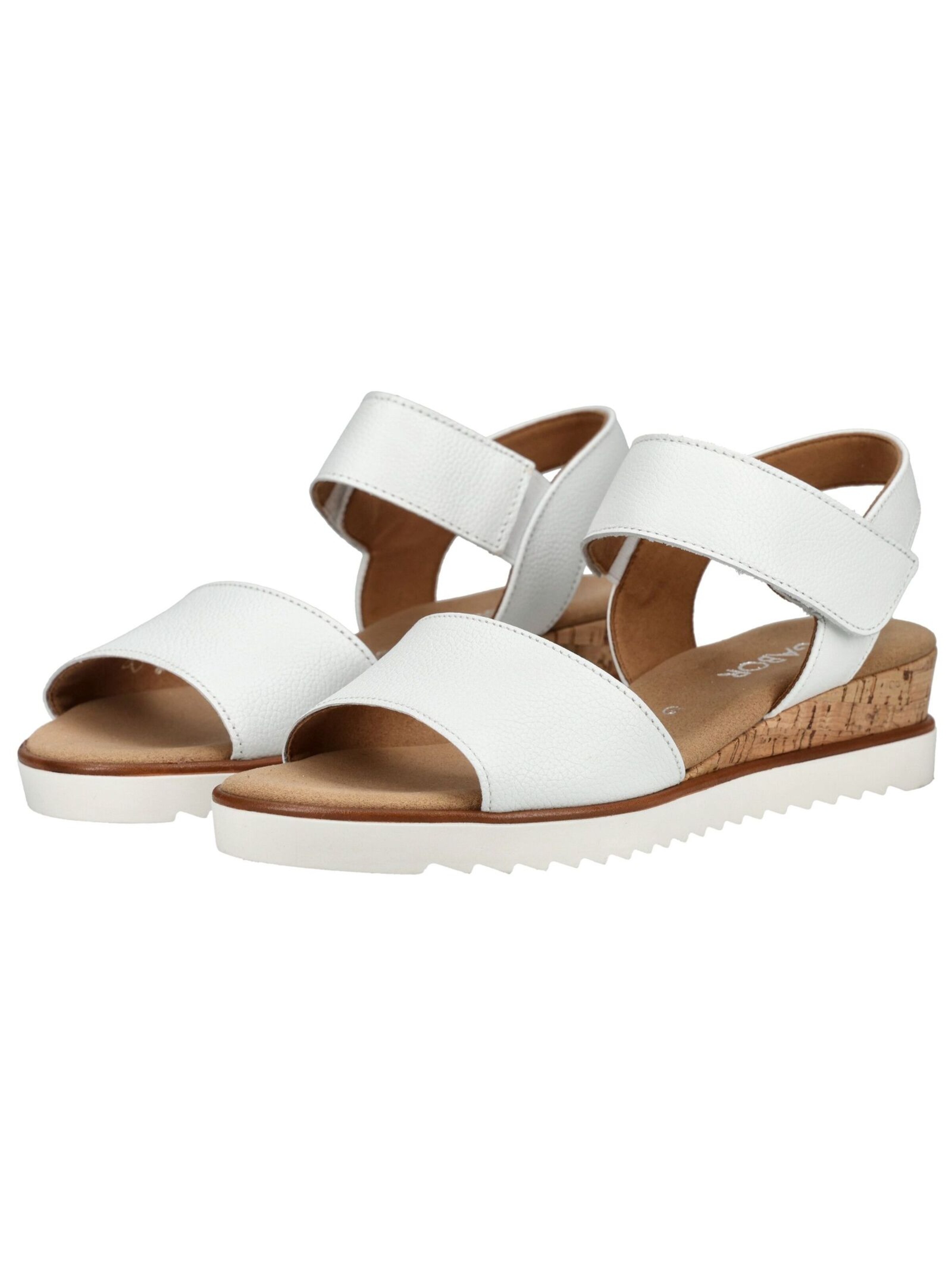 GABOR Sandale in Weiß