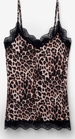 Tezenis Top in Brown: front