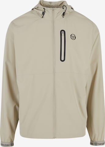 Sergio Tacchini Sportjas 'Pelle' in Beige: voorkant
