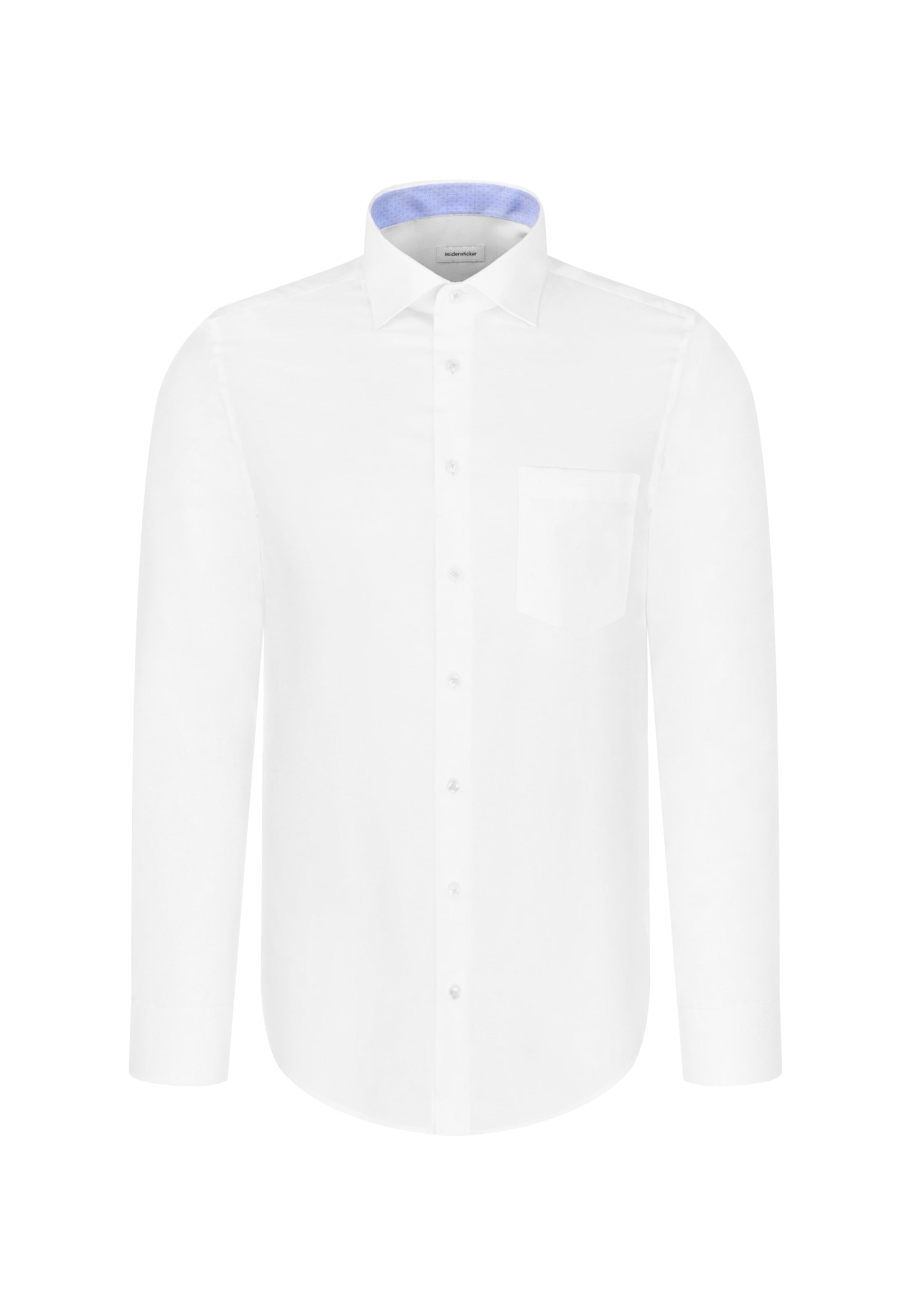 Coupe regular Chemise business SEIDENSTICKER en blanc