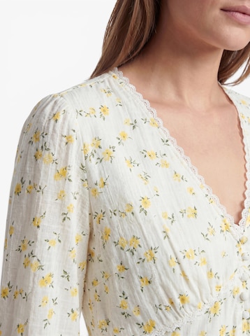 Abito camicia 'VMAYA SOFIA' di VERO MODA in bianco