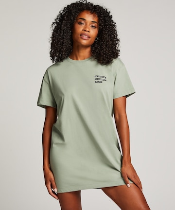 Chemise de nuit Hunkemöller en vert : devant