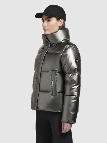 khujo Winterjas ' Rinja Shiny-YM ' in Grijs