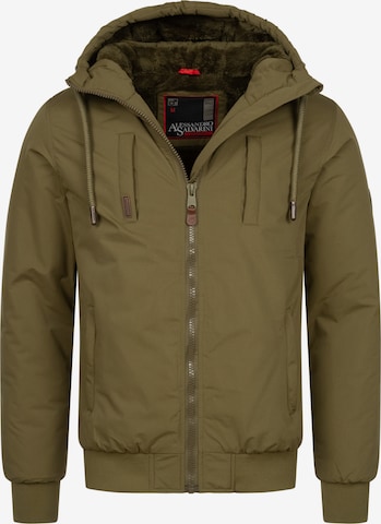 Alessandro Salvarini Between-Season Jacket in Green: front