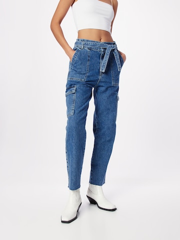 LTB Regular Cargo Jeans 'Godiva' in Blue: front