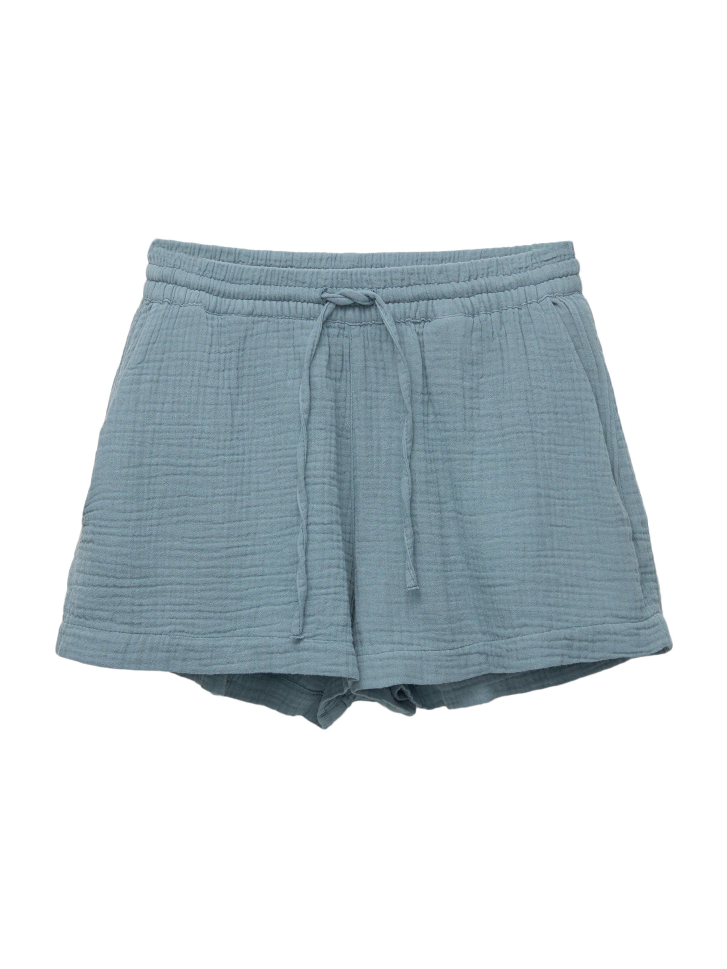 Pull&Bear Regular Shorts in Blau: Vorderseite