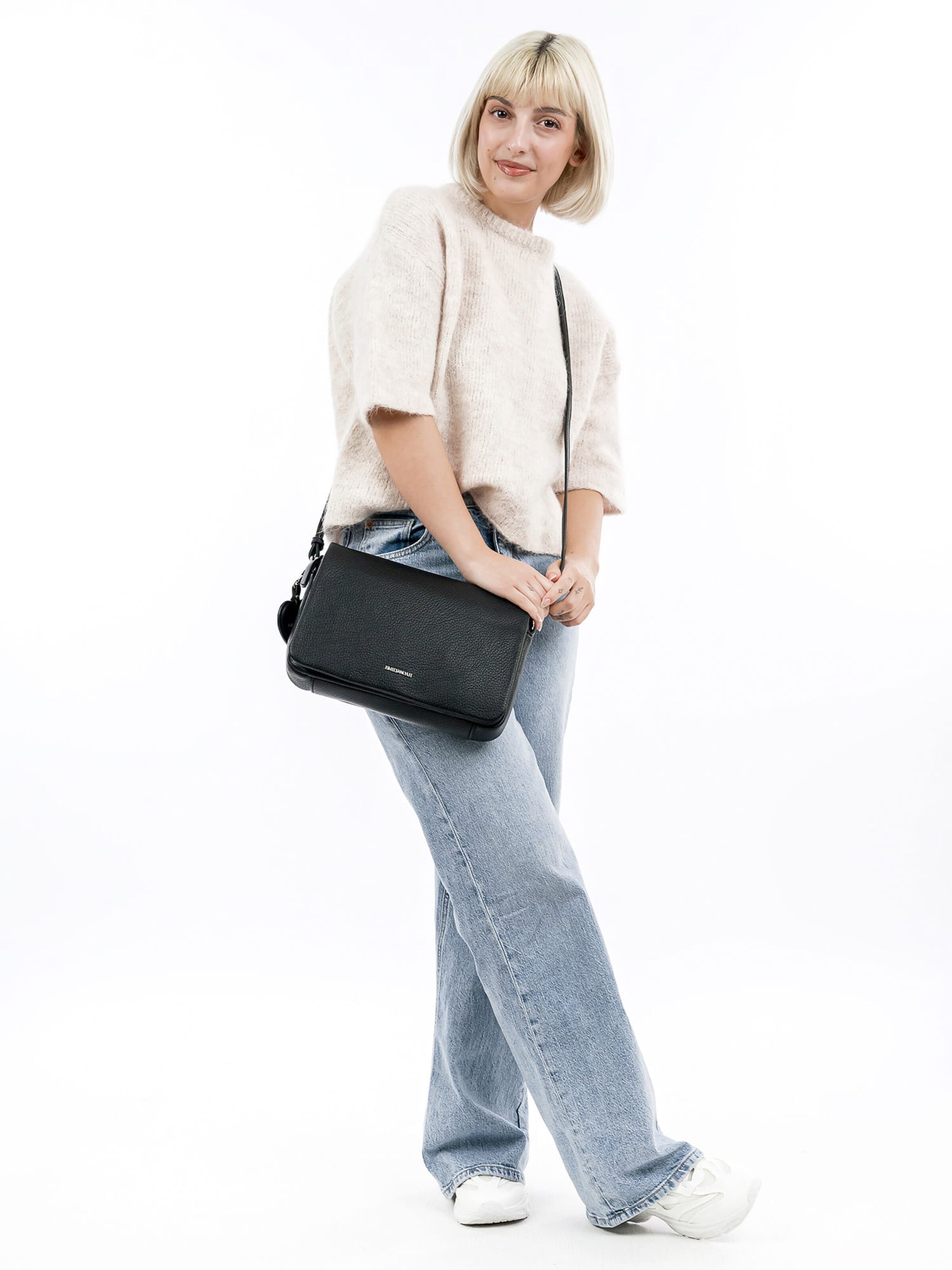 Emily & Noah Skuldertaske 'Enie' i sort