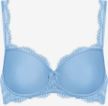 Mey T-shirt Bra in Blue: front