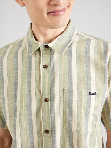 BILLABONG Regularny krój Koszula 'ALL DAY STRIPE' w kolorze zielony