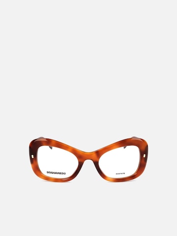DSQUARED2 Zonnebril 'Dsquared2 D2 0138 Beige havana 52/23/140 WOMAN Eyewear Frame' in Beige
