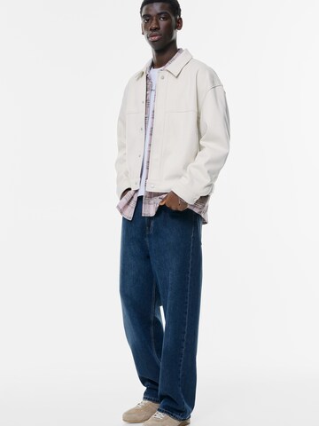 Veste mi-saison Pull&Bear en beige : devant