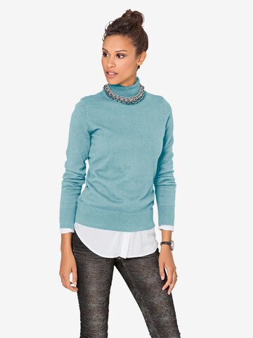 heine - Pullover 'Heine' em azul: frente