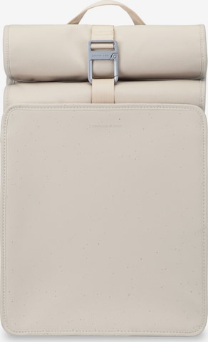 Kapten & Son Ryggsäck 'Lund Pro Sandstone Sprinkled' i beige: framsida