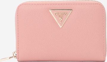 GUESS Портмоне 'Laurel II' в Ярко-розовый: спереди