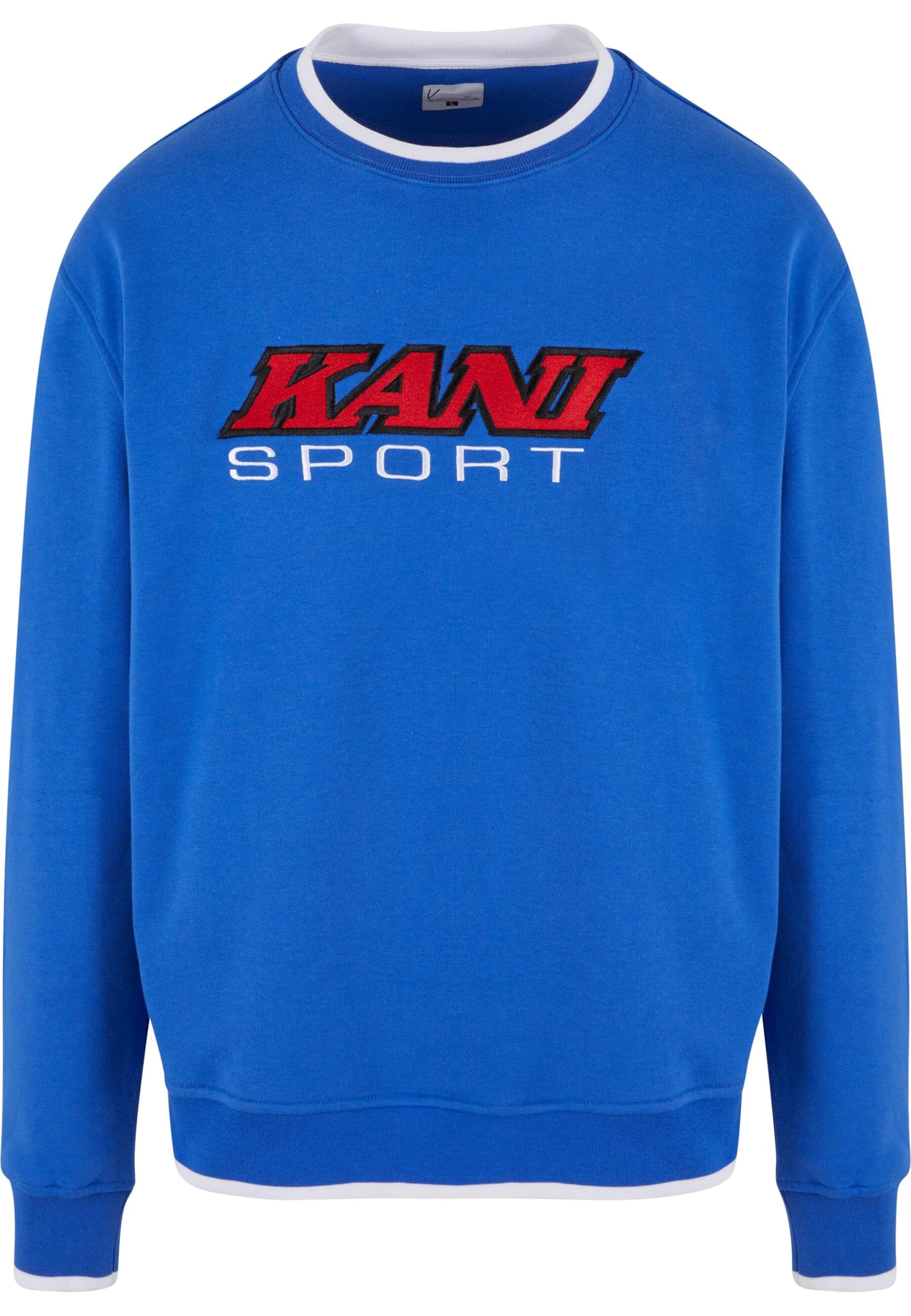 Felpa di Karl Kani in blu: frontale