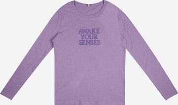 KIDS ONLY Shirt 'Tenna' in Purple: front