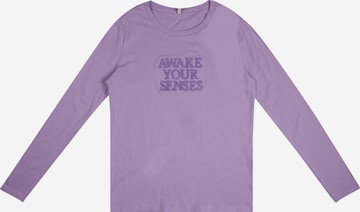 T-Shirt 'Tenna' KIDS ONLY en violet : devant