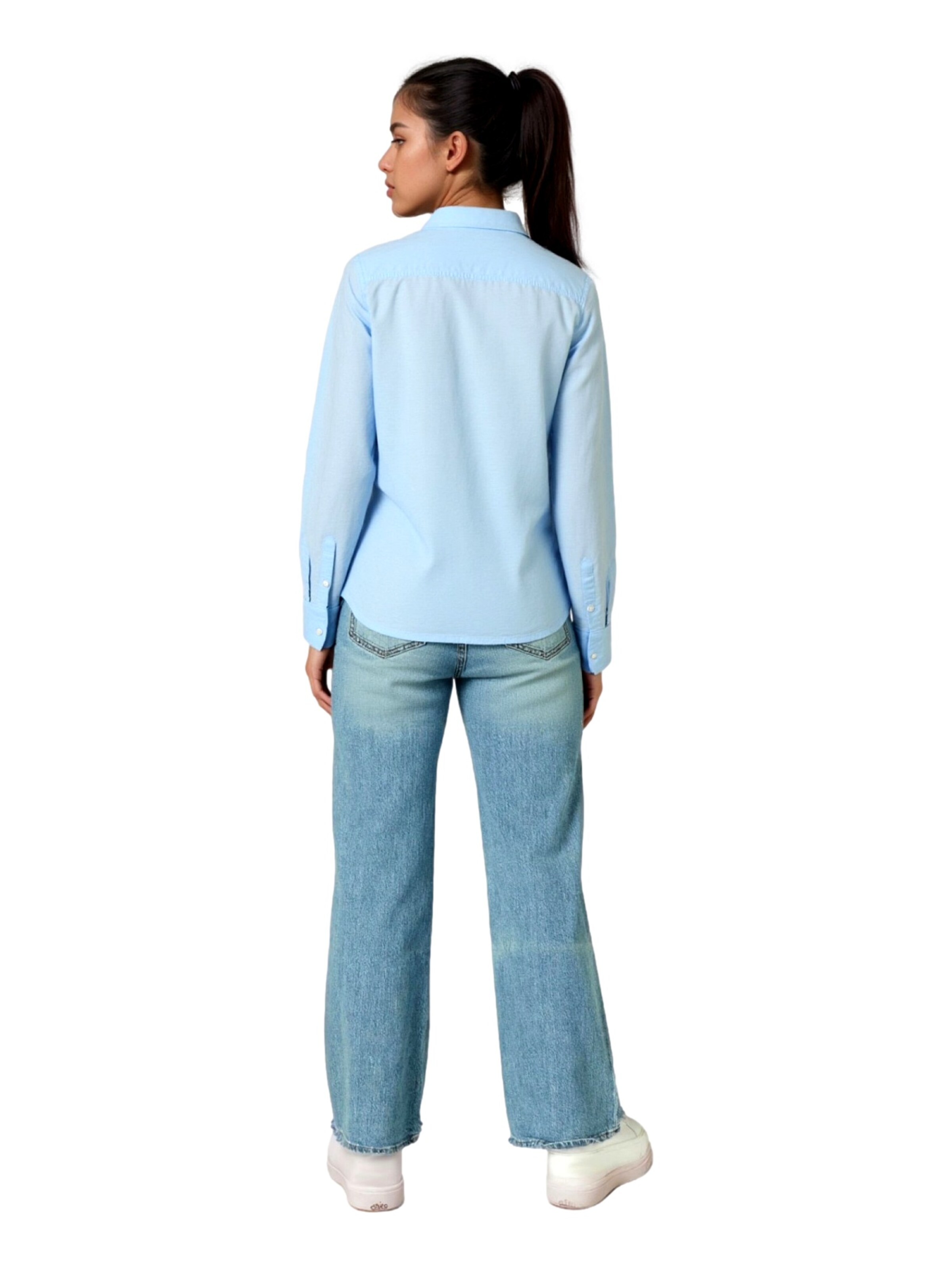 Chemisier U.S. POLO ASSN. en bleu