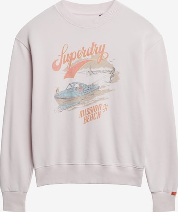 Superdry & Co Sweatshirt in Roze: voorkant