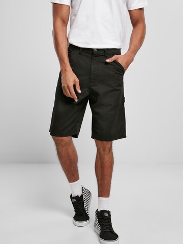 Loosefit Pantalon 'Carpenter' Urban Classics en noir : devant