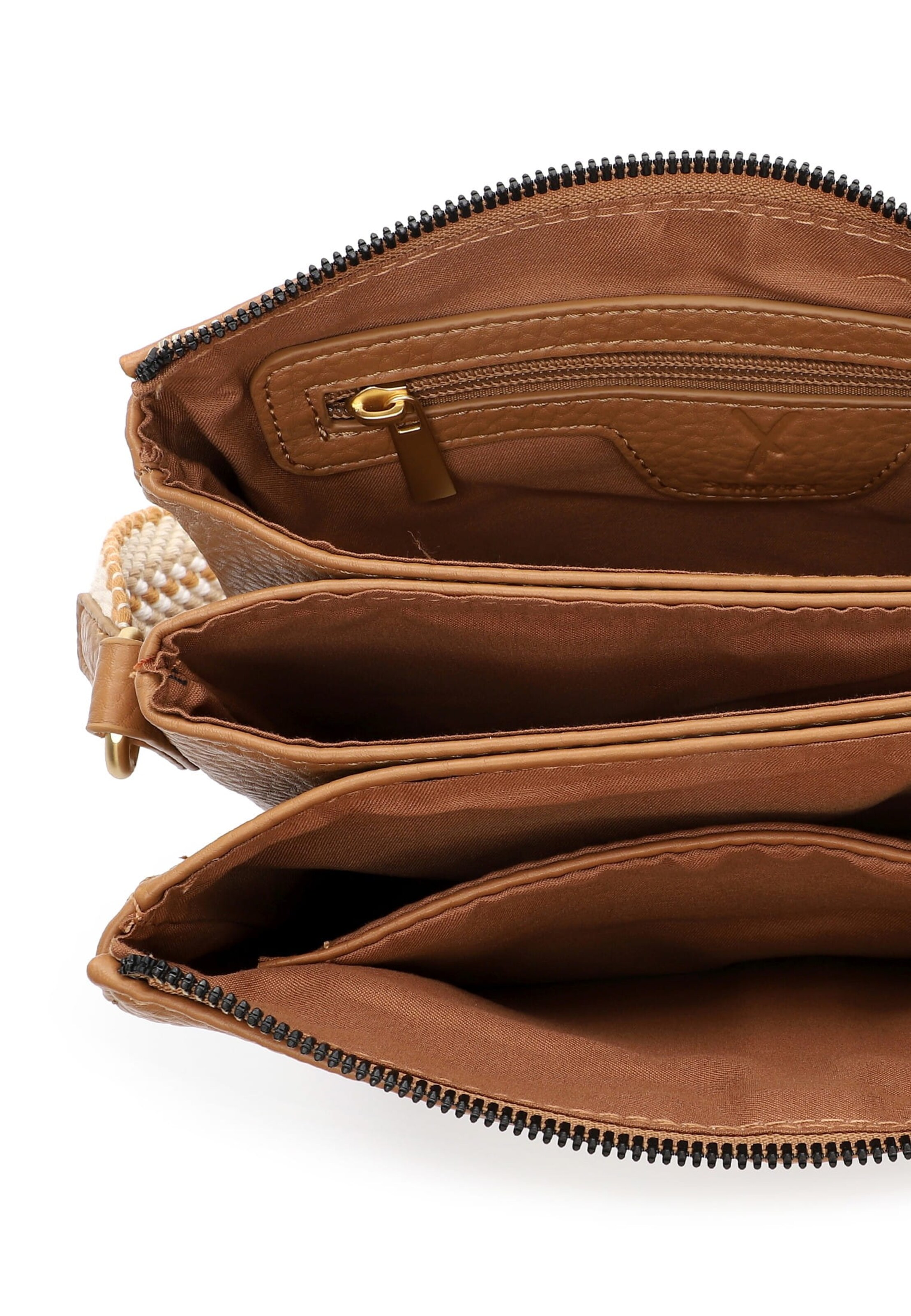 Suri Frey Skuldertaske 'SFY Gray' i brun