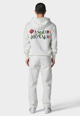 Sweat-shirt Pas De Monaco en blanc