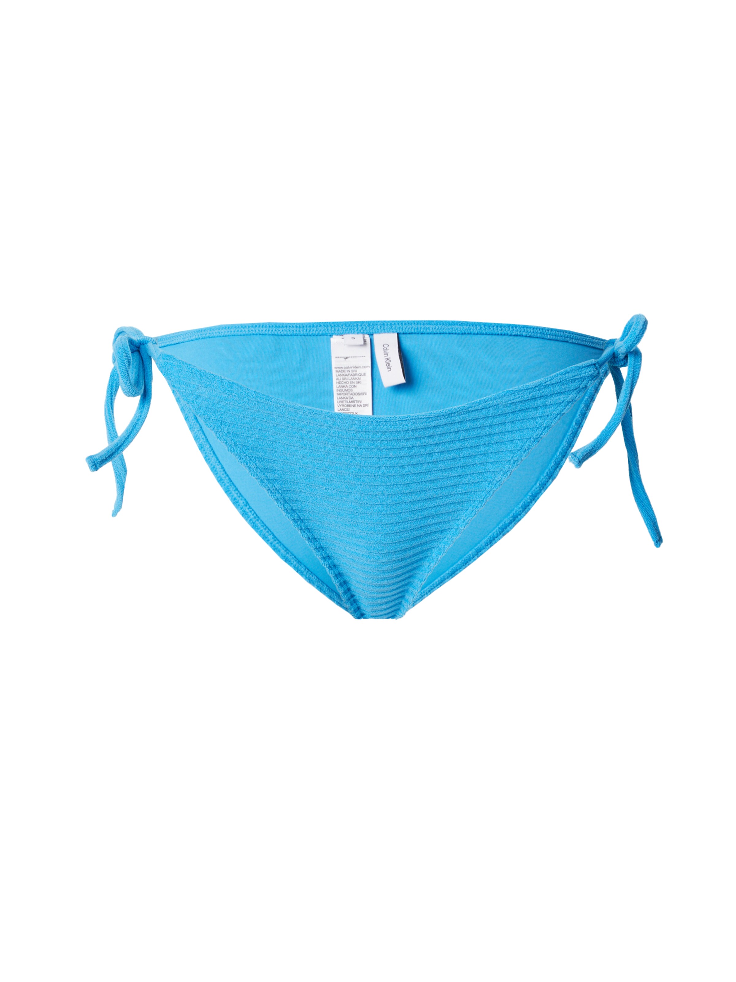 Calvin Klein Swimwear Bikini hlačke | modra barva: sprednja stran