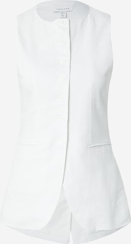 balta TOPSHOP Kostiuminė liemenė: priekis