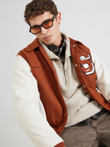 Veste mi-saison 'JORCARTER' JACK & JONES en marron