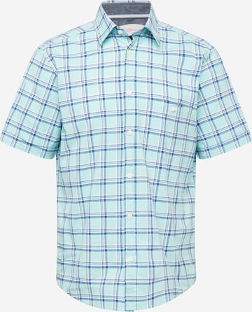 Coupe regular Chemise s.Oliver en bleu : devant