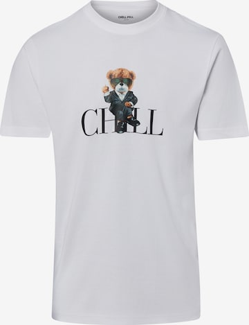 Chill Pill Shirt ' Luxury Bear ' in White: front