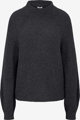 TOM TAILOR Sweater in Grey: front