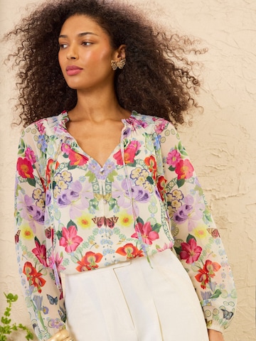 Camicia da donna di love & roses in colori misti