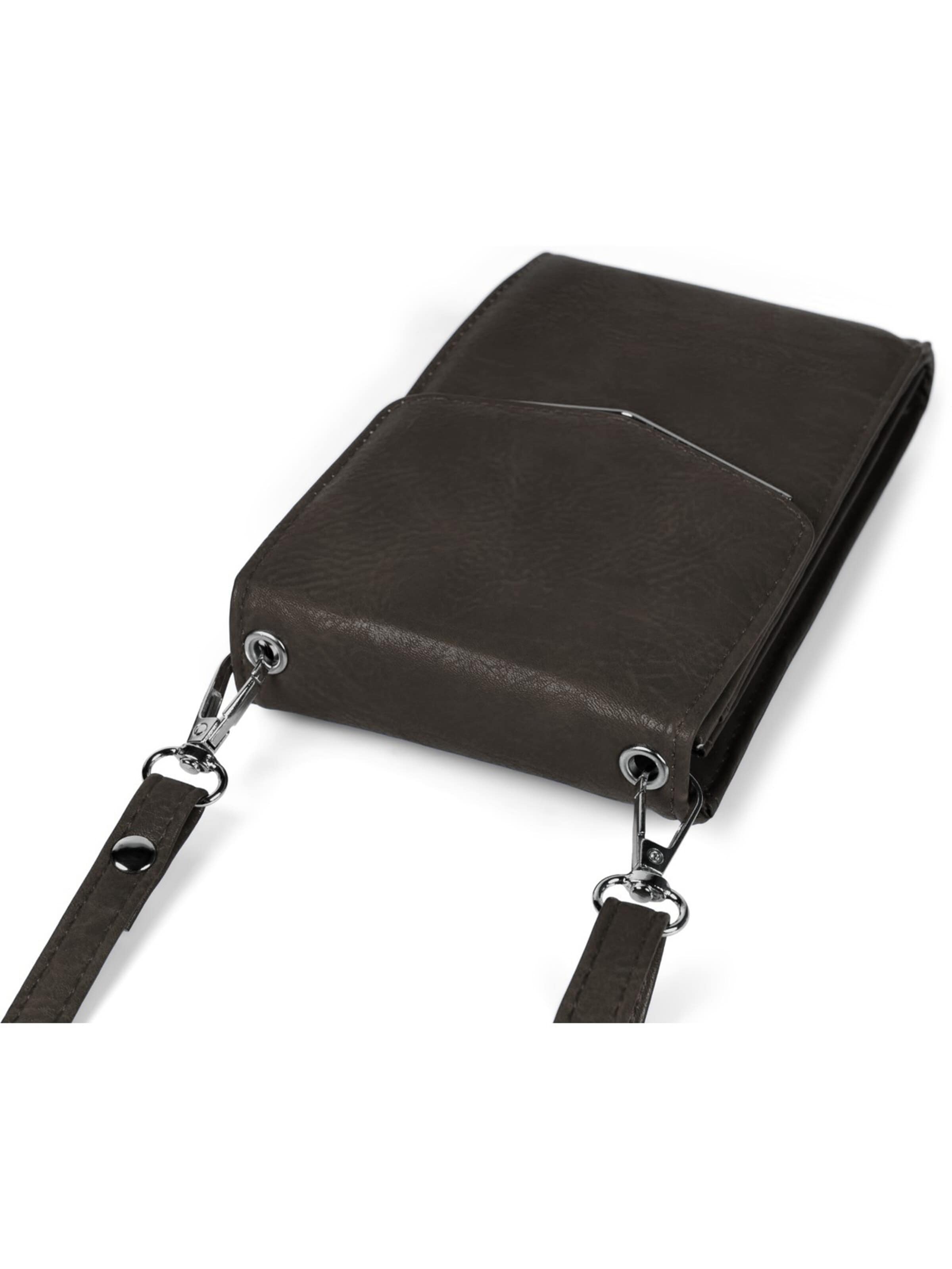 styleBREAKER Umhängetasche 'Mini Handy Umhängetasche'‌‌‌‌‌‌‌‌‌ in Grau