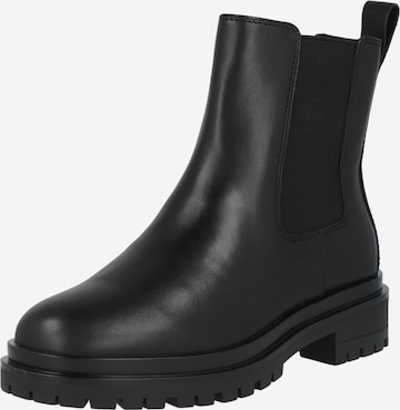 Lauren Ralph Lauren Chelsea boots 'Corinne' in Zwart: voorkant