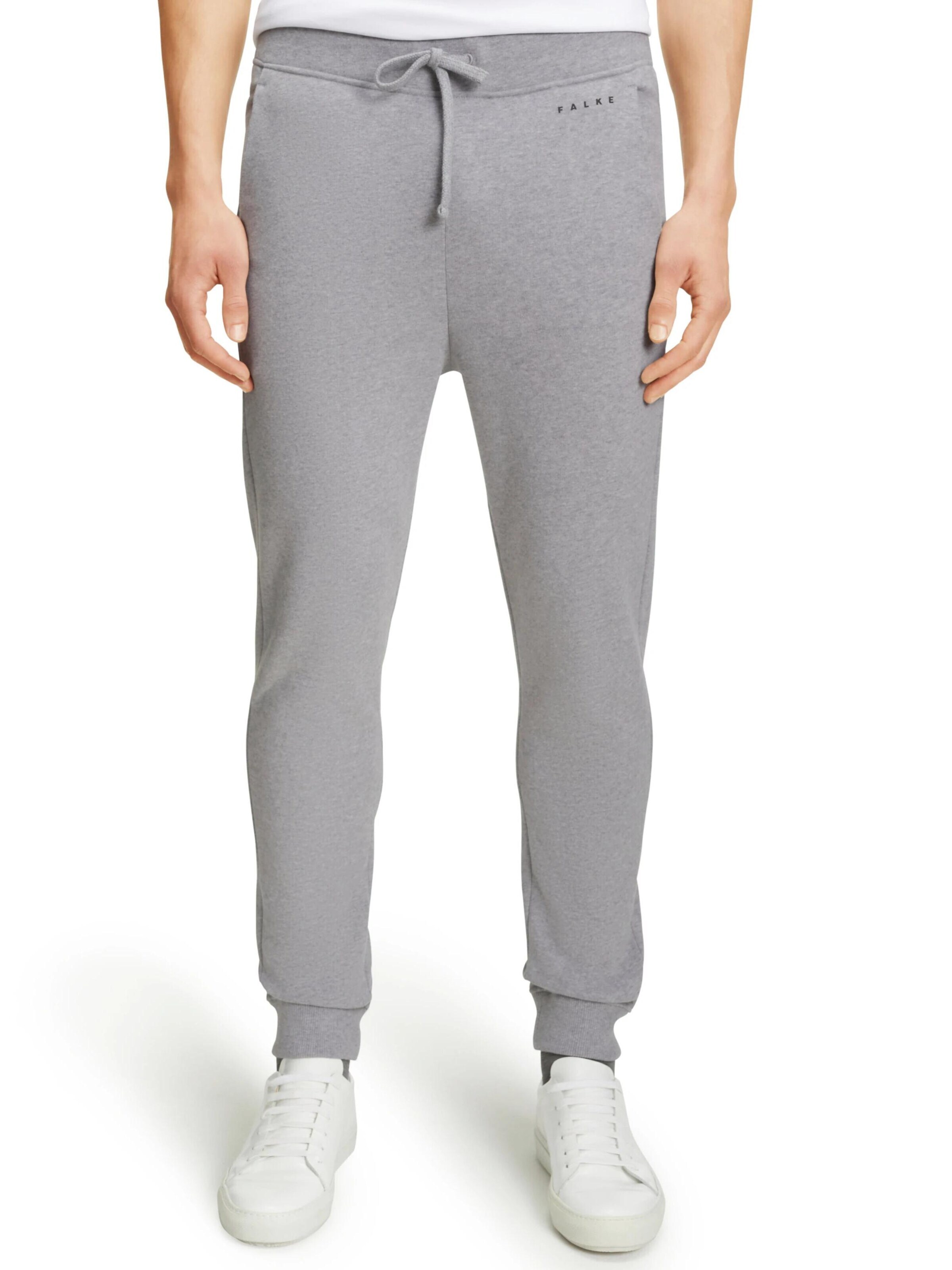 FALKE Regular Sporthose 'Sweat'‌‌‌‌‌‌‌‌ in Grau: Vorderseite
