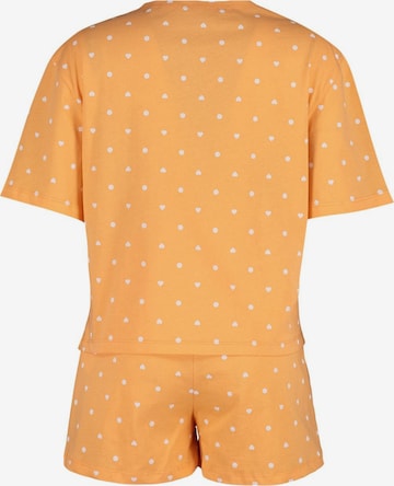 Trendyol - Pijama de pantalón corto en naranja