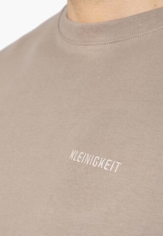 Kleinigkeit Koszulka 'Klein Aber Fein Shört Bois' w kolorze szary