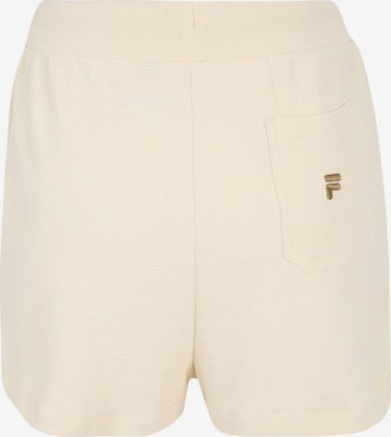 FILA Regular Broek in Wit